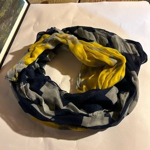 University of Michigan infinity scarf